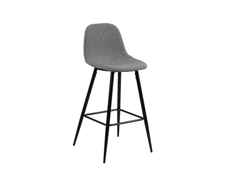 Bar stool, Paris, grey